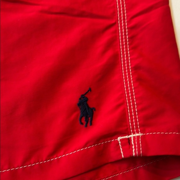 Polo by Ralph Lauren Red Swim Board Shorts Quick-Dry Size M - Picture 4 of 16